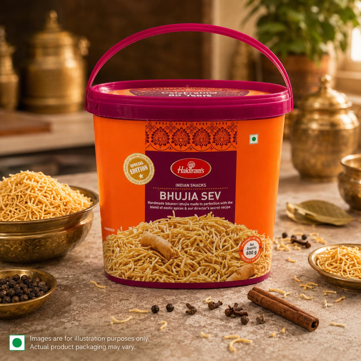 Bhujia Sev Jar