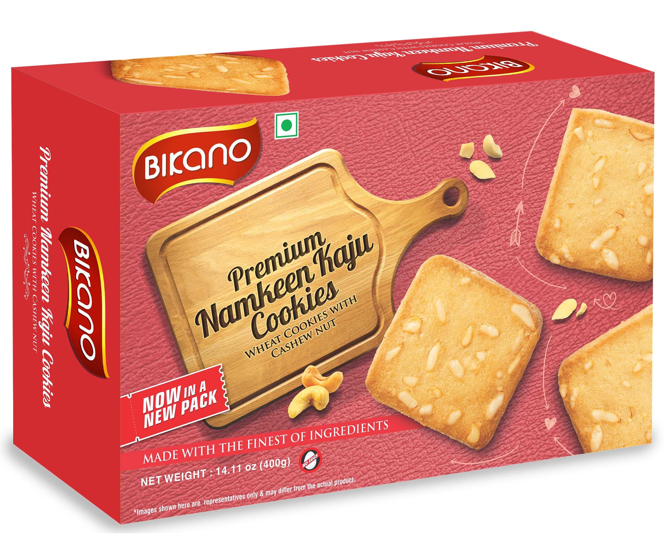 Premium Namkeen Kaju Cookies 400g