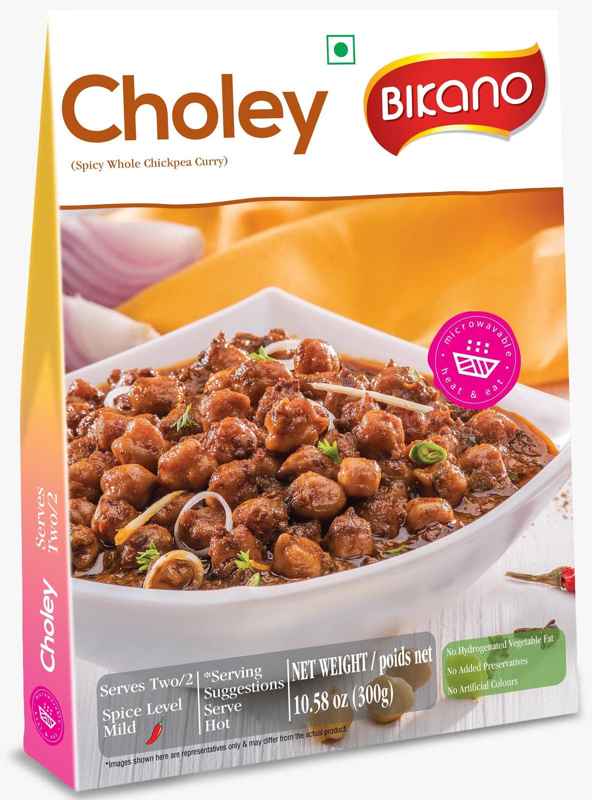 Bikano Choley (300g, RTE)